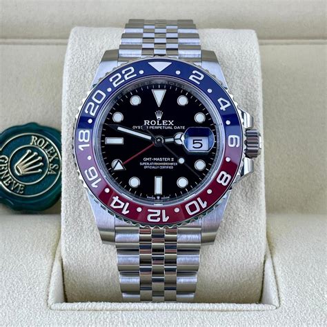 pepsi rolex gmt for sale|rolex pepsi 2022 price.